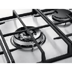 Zanussi ZGH76524XS plaque Acier inoxydable Intégré Gaz 5 zones